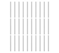 sourcing map 55 pasadores de clavija, M3 x 55 mm, acero inoxidable 304, cilíndrico, soporte de estante, elementos de sujeción para dispositivos de metal, muebles de madera, instalación de bricolaje