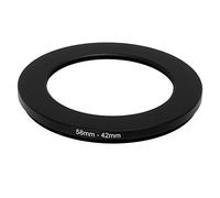 sourcing map 58mm 58mm-42mm a 42mm Negro Paso Anillo Adaptador de Down para la cámara