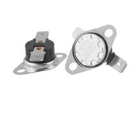 sourcing map 5pcs KSD301 termostato de interruptor de control de temperatura 150 Celsius N.C. baquelita para para Microondas Horno Calefacción Eléctrica Motor