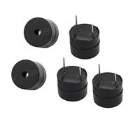 sourcing map 5pcs Micrófono de Condensador Electret de Alta sensibilidad recogedor 12x9mm 30-40dB