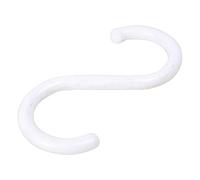 sourcing map 5PCS Plastico S Gancho de Las Formas Perchas Clasp por Armario