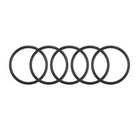 sourcing map 5pcs Tóricas Juntas de Nitrilo, Arandela Métrica Caucho Sellada Empaquetadura Juntas Tóricas para Lavabo Fregadero Residuos Desagüe de Piso Baño Hogar, 58x50x4mm (OD*ID*A)