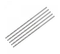 sourcing map 5uds 1.7mm Mini Micro Helicoidales broc*s, Alta-Velocidad Acero Recto Vástago Extra Largo Taladro broc* 75mm para Aluminio Aleación