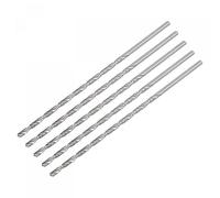 sourcing map 5uds 3mm Mini Micro Helicoidales broc*s, Alta-Velocidad Acero Recto Vástago Extra Largo Taladro broc* 120mm para Aluminio Aleación