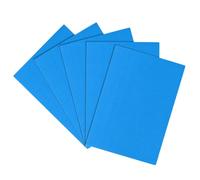sourcing map 5uds Acanalado Cartulina Papel Hojas, Azul,7.87-pulgadas x 11.90-pulgadas, para Artesanía y Bricolaje Proyectos