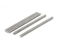 sourcing map 5uds M5 x 100mm 304 Barra Roscada Espárrago Perno Varilla | Sujetadores, Completa de Acero Inoxidable