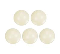 sourcing map 5uds POM Nylon Sólido Plástico Bolas 15mm G3 Precisión Rodamiento Bola