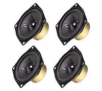 sourcing map 5W 8 Ohm 66x66x32mm Anti-magnético Altavoz Agudos Altavoces 4uds