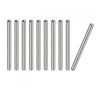 sourcing map 5x80mm Espiga Pasadores, 10uds 304 Inoxidable Acero Redonda Cabeza Plana Chaflanada Extremo Espiga Pasador Madera Litera Cama Estante Picas Soporte Estantes Sujeción Elementos