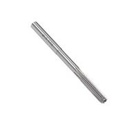 sourcing map 6,4mm Portabrocas Escariador, HSS Cobalto M35 Torno Máquina Escariador D4 6 Recto Flautas, Redondo Vástago Fresado Corte Herramienta, para Inoxidable Acero Aleación Cobre Metal