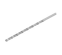 sourcing map 6.5mm Helicoidales s, Alta-Velocidad Acero Recto Vástago Extra Largo Taladro 200mm Longitud para Madera Plástico Aluminio