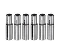 sourcing map 6 adaptadores de pinza de 1/10.2 cm a 1/20.3 cm Die Grinder Chuck Driver Adapter CNC Grabado Bit Router Converter para máquina herramienta CNC