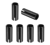 sourcing map 6 adaptadores de pinza de acero al carbono de 9,5 mm a 6,35 mm (1/4 pulgadas) de acero al carbono, manguito de reducción, vástago de herramienta, adaptador de portabrocas de conversión