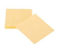 sourcing map 6 esponjas de soldadura cuadradas de 60 x 60 mm, punta de soldadura, repuesto de hierro para limpieza de soldador, 1,5 mm de grosor natural, 10 mm de grosor de absorción de agua