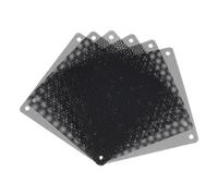 sourcing map 6 filtros de polvo para PC, 120 x 120 mm, de PVC, para carcasa de computadora, cubierta de malla a prueba de polvo, rejillas de ventilador para altavoces de chasis de computadora, color
