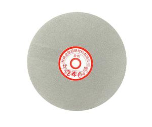 sourcing map 6" Granularidad 240 Recubierto de Diamante Plana Rueda | Esmerilado Molienda Muela de vuelta el Disco de Pulido Lijado