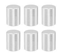 sourcing map 6 pasadores cilíndricos de acero inoxidable 316 de 12 x 10 mm, soporte cilíndrico para estantes, elementos de sujeción para construcción de máquinas, instalación de muebles, proyectos de