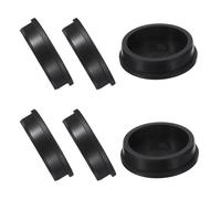 sourcing map 6 tapones de silicona en forma de T, diámetro de 51 mm, elástico, impermeable, tapón de silicona reutilizable, tapón de botella sellado, tapón de agujero redondo para tuberías, equipos