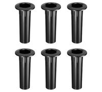 sourcing map 6 tubos de puerto de altavoz de 43 x 147 mm, subwoofer, caja de bajos, caja de graves y altavoz para gabinetes de altavoces DJ/PA