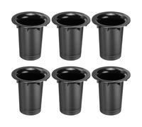 sourcing map 6 tubos de puerto de altavoz de 85 x 110/3.3 x 4.3 pulgadas para subwoofer, caja de graves, caja de graves para altavoces DJ/PA