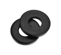 sourcing map 60 arandelas planas de acero al carbono, M8 x 20 x 3 mm, arandelas negras oxidadas de grado 8.8, juntas de sellado para tornillos, pernos, reparación de maquinaria, construcción al aire