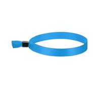 sourcing map 60 pulseras de tela para eventos de 35 x 1,5 cm, pulseras de colores para eventos, ligeras, para conciertos, clubes, entradas, fiestas, color azul