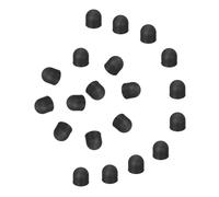 sourcing map 60 puntas de repuesto para lápiz capacitivo de 7 mm, de goma de silicona, color negro