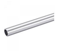 sourcing map 6063 Aluminio Redondo Tubo 20mm OD 16mm Interior Diámetro 200mm Longitud Tubo Tubo