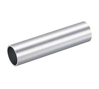 sourcing map 6063 Aluminio Redondo Tubo 25mm OD 22mm Interior Diámetro 100mm Longitud Tubería