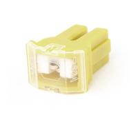 sourcing map 60A Amarillo Recto Terminal Pequeño Hembra Pal Fusible para Vehículo