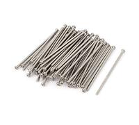 sourcing map 60pcs M2 x 50 mm tornillos de cabeza redonda de cruceta | tornillo Phillips, de acero inoxidable 304