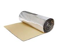 sourcing map 60X100cm 0.6㎡ Aislante Térmico Lámina Insonorizante Forro Papel Adhesivo 5mm Espesor Espuma Aislante Acústico Insonorización Coche
