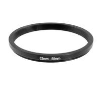 sourcing map 62mm - 58mm 62mm a 58mm Negro Anillo Adaptador para cámara