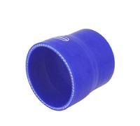 sourcing map 64mm 70mm Recto Tubo Reductor de Aire Frío Enfriamiento Silicon Azul