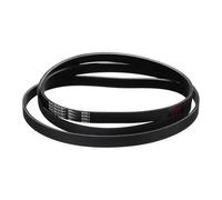 sourcing map 650J6 PJ - Cinturón acanalado en V, 6 varillas, 165 cm de largo x 1,4 cm de ancho x 0,4 cm de alto, cinturón de goma EPDM en V, cinturón micro V de cuña múltiple