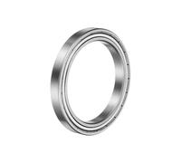 sourcing map 6813ZZ - Rodamientos de bolas de ranura profunda, 65 x 85 x 10 mm, acero cromado, doble escudo para motor eléctrico, electrodomésticos, maquinaria industrial, (ABEC5)