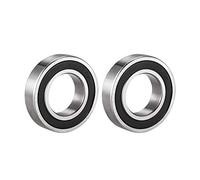 sourcing map 6903-2RS 1180903 - Rodamientos de bolas de doble sellado (17 mm x 30 mm x 7 mm, acero al carbono, 2 unidades)
