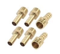 sourcing map 6pcs 1/4PT a 8,5 mm Manguera Barb Aire neumática rápida conector acoplador