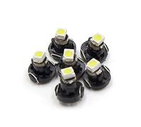 sourcing map 6uds Luz de Tablero Panel Salpicadero de Coche T3 3020SMD LEDs Blanco