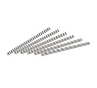 sourcing map 6uds M5 X 90mm Completamente Roscada Varilla M5-0, 8 Rosca