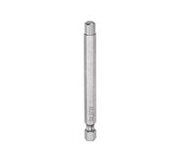 sourcing map 7/32" Hexagonal Destornillador Taladro SAE 1/4" Hexagonal Vástago 3" Longitud Magnético S2 Acero Potencia Perforación taladros