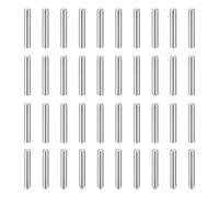 sourcing map 70 pasadores de clavija de 2,5 mm x 16 mm, acero inoxidable 304 cilíndrico de cabeza redonda para estantes, clavijas de soporte para estante de gabinete, componente de muebles, GB831