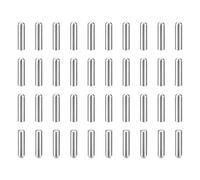 sourcing map 70 pasadores de clavija de 2,8 mm x 10 mm, acero inoxidable 304 cilíndrico de cabeza redonda para estantes, clavijas de soporte para estante de gabinete, componente de muebles, GB831