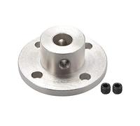 sourcing map 7mm Interior Diám. H13 * D16 Rígido Brida Acoplamiento Motor Guía Eje Acoplador Motor Conector para Bricolaje Piezas