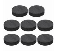 sourcing map 8 almohadillas de aislamiento de altavoz de una sola cara, 40 mm x 10 mm, espuma antideslizante de absorción de golpes, almohadilla de base amplificadora para altavoces, sistema de sonido