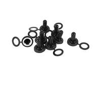 sourcing map - 8 piezas de 11 mm 0.43"a prueba de agua de sellado interruptor de palanca de goma cubierta de la tapa