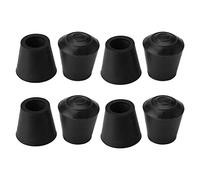 sourcing map 8 Tapas para Patas de sillas, 12mm, 0,47 ", Muebles de Goma, Cubierta para pies de Mesa, Protector de Suelo, Reduce el Ruido, Evita arañazos