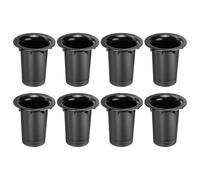 sourcing map 8 tubos de puerto de altavoz de 85 x 110/3.3 x 4.3 pulgadas para subwoofer, caja de graves, caja de graves para altavoces DJ/PA