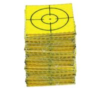 sourcing map 80 hojas reflectoras de sondeo de 30 mm x 30 mm, autoadhesivas, para inspección de barcos, túneles, medidas, color verde