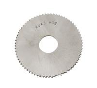 sourcing map 80 mm Diámetro 3 mm grosor 72T HSS corte cortador fresador cilíndrico hoja de sierra